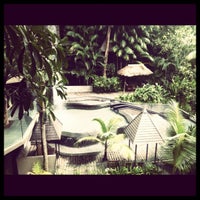 Photo taken at Siloso Beach Resort by VALERIE S. on 12/11/2012