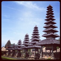 Photo taken at Pura Taman Ayun by Sam C. on 3/12/2012