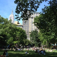 Photo taken at Madison Square Park by Trixie +. on 6/5/2013