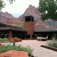 Photo taken at Zion National Park Visitor Center by Cindy P. on 9/5/2013