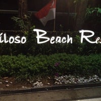 Photo taken at Siloso Beach Resort by Jason K. on 7/28/2012
