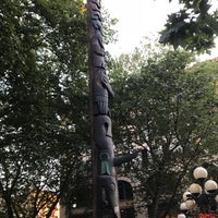 Photo taken at Seattle Totem Pole by Jeff S. on 8/1/2018