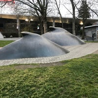 Photo taken at Seattle Center Whale Humps by Jeff S. on 3/29/2018