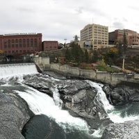 Photo taken at Spokane Falls Lookout by Jon S. on 10/14/2017