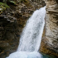 Photo taken at Lower Falls of Johnston Canyon by Mark M. on 10/16/2017