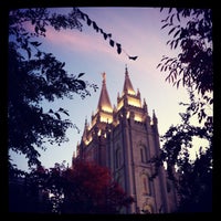 Photo taken at Salt Lake Temple by Joey F. on 10/21/2011