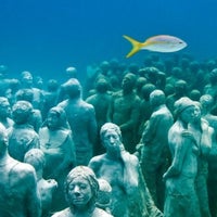 Photo taken at MUSA Underwater Museum by Joe D. on 3/20/2012