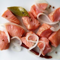 Photo taken at Russ &amp;amp; Daughters by Jen S. on 10/15/2011