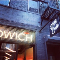 Photo taken at Mile End Delicatessen by Adrian F. on 5/15/2012