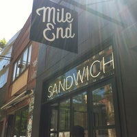 Photo taken at Mile End Delicatessen by Kirk L. on 7/25/2012