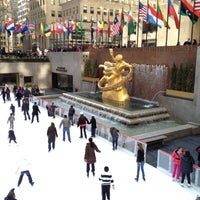 Photo taken at The Rink at Rockefeller Center by Stalk El Guapo on 2/18/2012