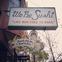 Photo taken at We Be Sushi by Nathan H. on 4/18/2012