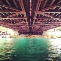 Photo taken at Michigan Avenue Bridge by Anil P. on 9/8/2012