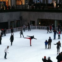Photo taken at The Rink at Rockefeller Center by James C. on 1/3/2012