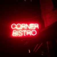 Photo taken at Corner Bistro by Morgane D. on 12/31/2011