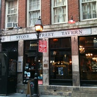 Photo taken at Stone Street Tavern by Silvia C. on 2/28/2012