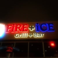 Photo taken at FiRE + iCE Grill + Bar by Adrian F. on 8/24/2012