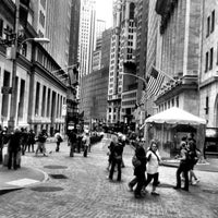 Photo taken at Wall Street Public Courtyard by Ryan S. on 4/30/2011