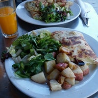 Photo taken at Crepes on Cole by Lydia K. on 7/4/2012