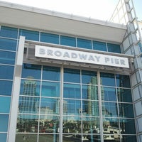 Photo taken at Broadway Pier by Judee P. on 9/7/2012