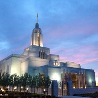 Photo taken at Draper Utah Temple by Nick N. on 4/23/2012