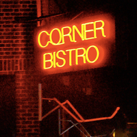 Photo taken at Corner Bistro by Party Earth on 4/4/2012