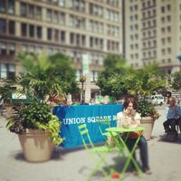Photo taken at Union Square - Evelyn&amp;#39;s Playground by Marivic G. on 6/14/2012
