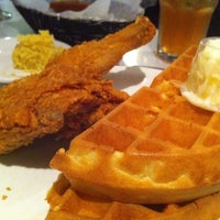 Photo taken at Sylvia&amp;#39;s Restaurant by Will C. on 3/19/2012