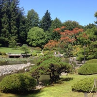 Photo taken at Seattle Japanese Garden by Mackenzie W. on 8/10/2012