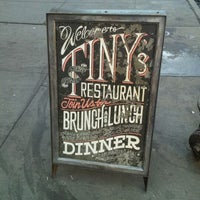 Photo taken at Tiny&amp;#39;s and the Bar Upstairs by Rebekka O. on 3/17/2012