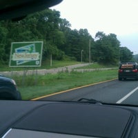 New Jersey/Pennsylvania Border - Border Crossing in Delaware Water Gap