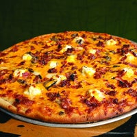 Photo taken at Bazbeaux Pizza by Carmel City Magazine on 4/13/2012