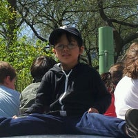 Photo taken at Union Square - Evelyn&amp;#39;s Playground by David E. on 4/9/2012