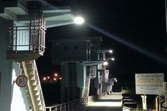 河北潟放水路防潮水門