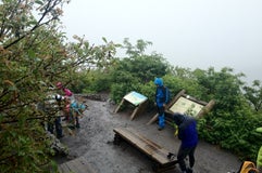 大山 夏山登山道 六合目