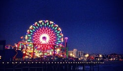 Under the Big Top at Santa Monica Pier