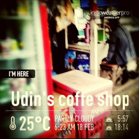 Udin's coffe shop