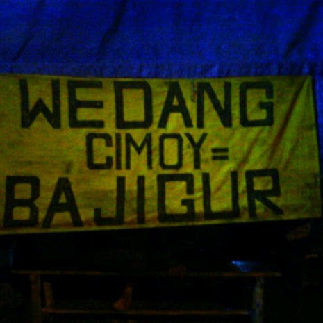 Wedang Cimoy = Bajigur