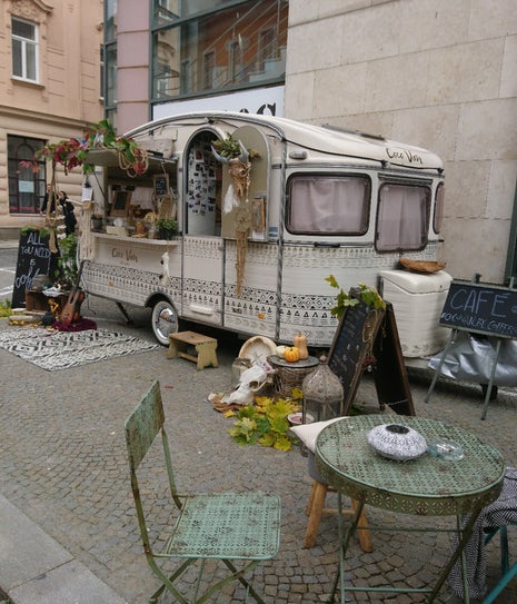 Coco Van kavárna na kolech (MFDF)