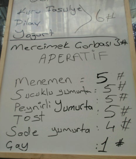 UZUN ÇARŞI APERATİF