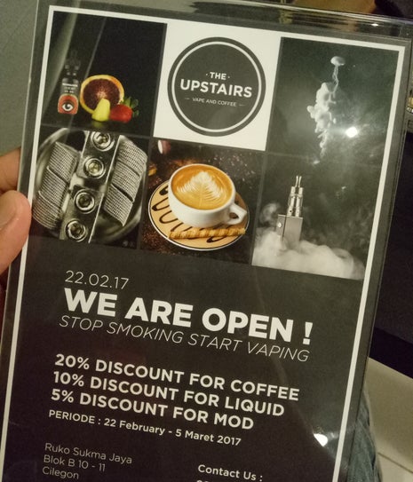 THE UPSTAIRS - VAPE AND COFFEE