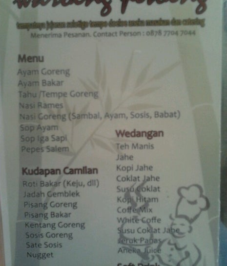 waroeng petoeng salatiga