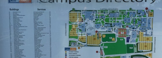 Citrus College Campus Map