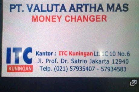 Money changer itc kuningan