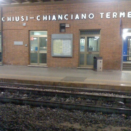 Stazione ChiusiChianciano Terme Chiusi, Toscana Stazione ChiusiChianciano Terme Chiusi, Toscana
