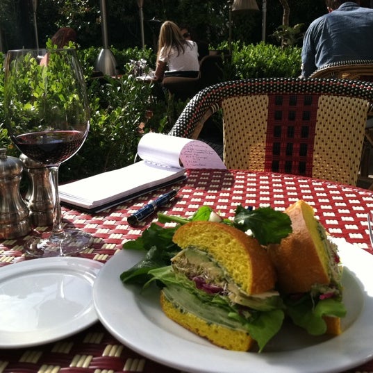 Chateau Marmont Restaurant Patio - West Los Angeles - West Hollywood, CA