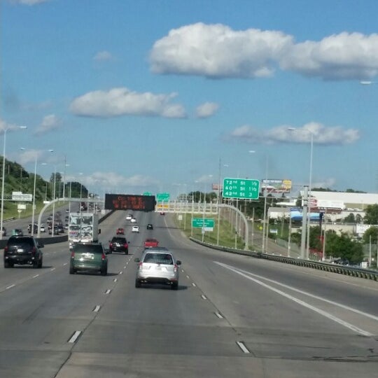 Interstate 80 Road in Omaha