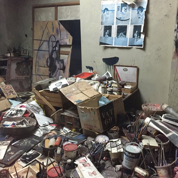 francis bacon studio images