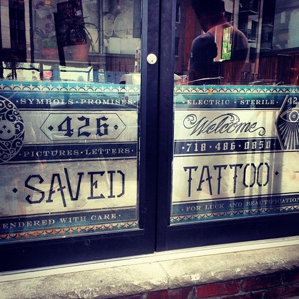 Saved Tattoo East Williamsburg Brooklyn, NY