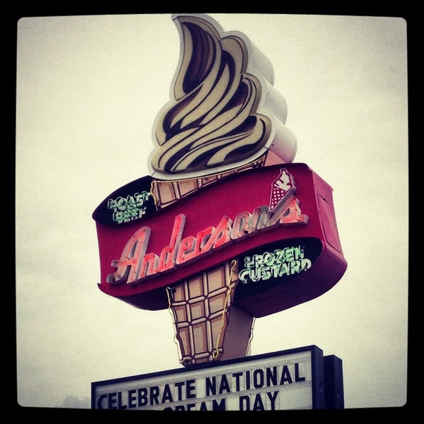 anderson ice cream shop